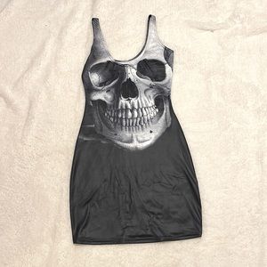 BlackMilk Skull Bodycon Dress. Small, NWOT